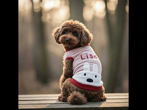 犬の着替えの動画サムネイル